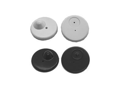 badge antivol r50 blanc ou noir 8.2mhz technologie rf protym