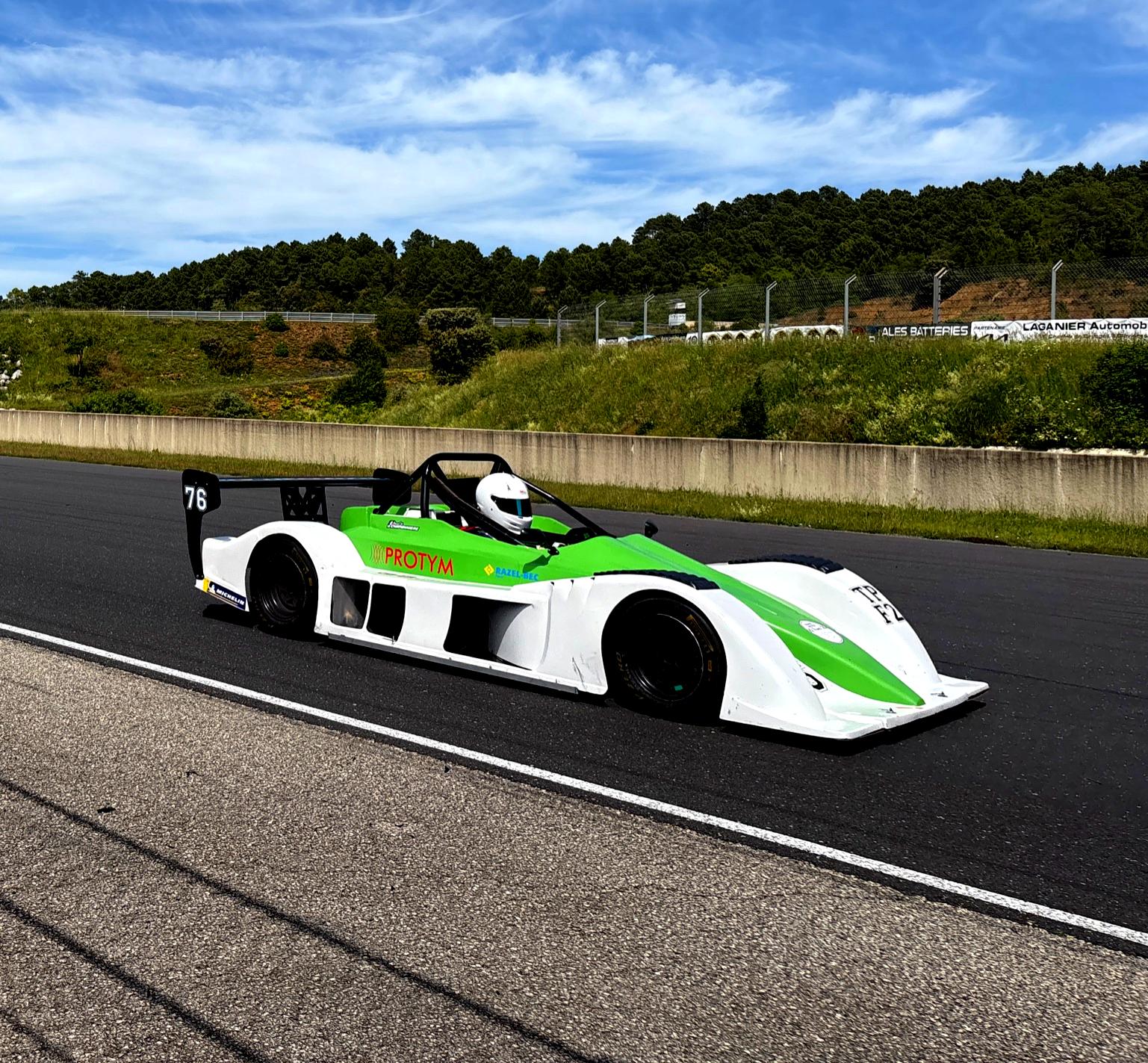 Chamionnat France Voiture sponsorisé Funyo Protym EAS dahua camera ia videosurveillance comptage client